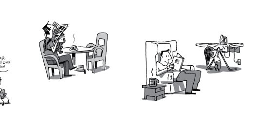 A paternidade em quadrinhos