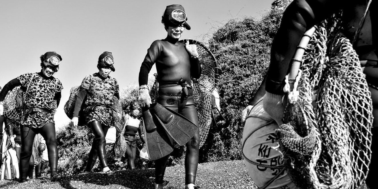 A força e a beleza das mulheres do mar