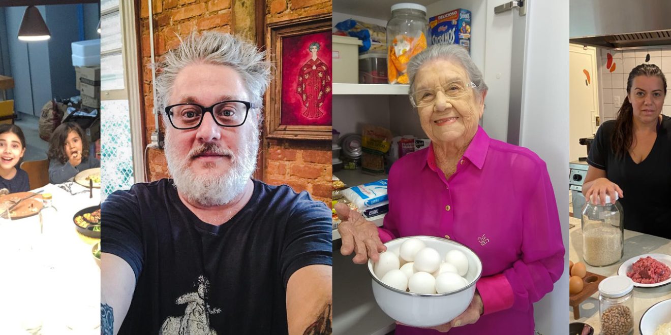 Cozinha sem mistério na quarentena