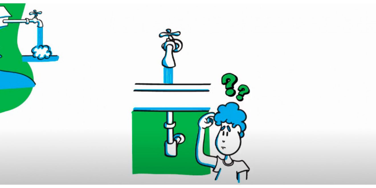 O trajeto da água fora de nossas torneiras
